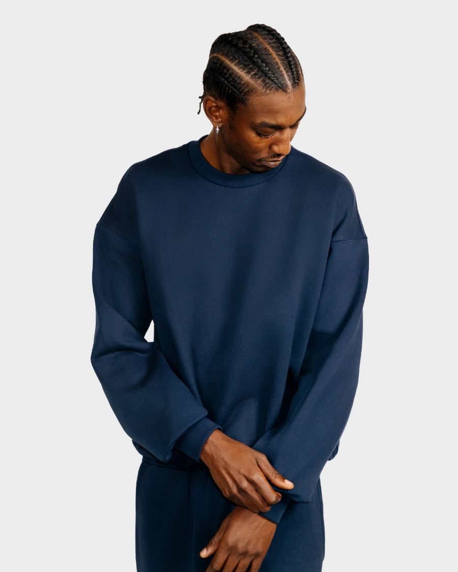 CREWNECK 'NAVY'