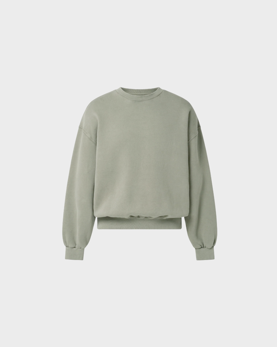 CREWNECK 'VINTAGE OLIVE'