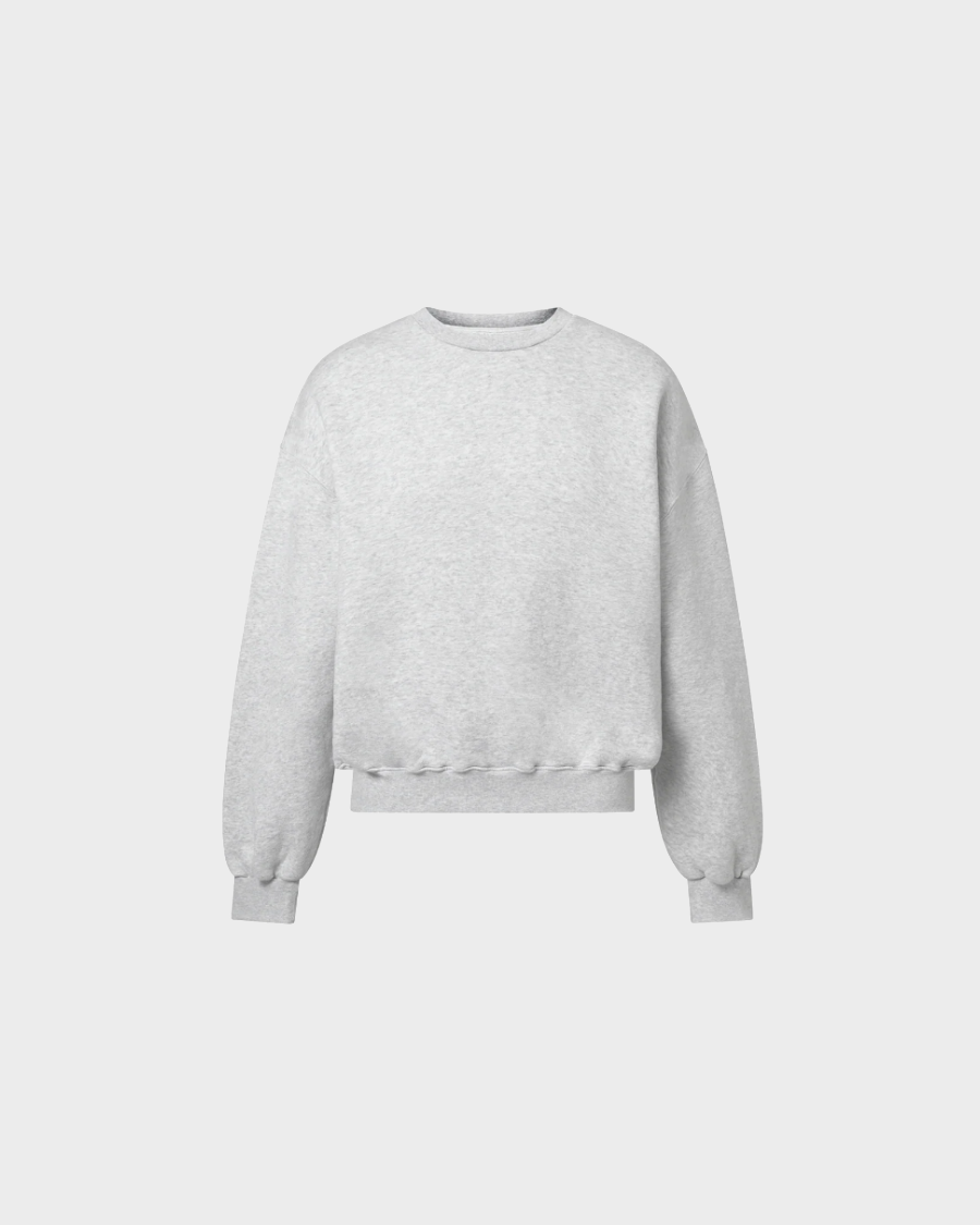 CREWNECK 'HEATHER GREY'