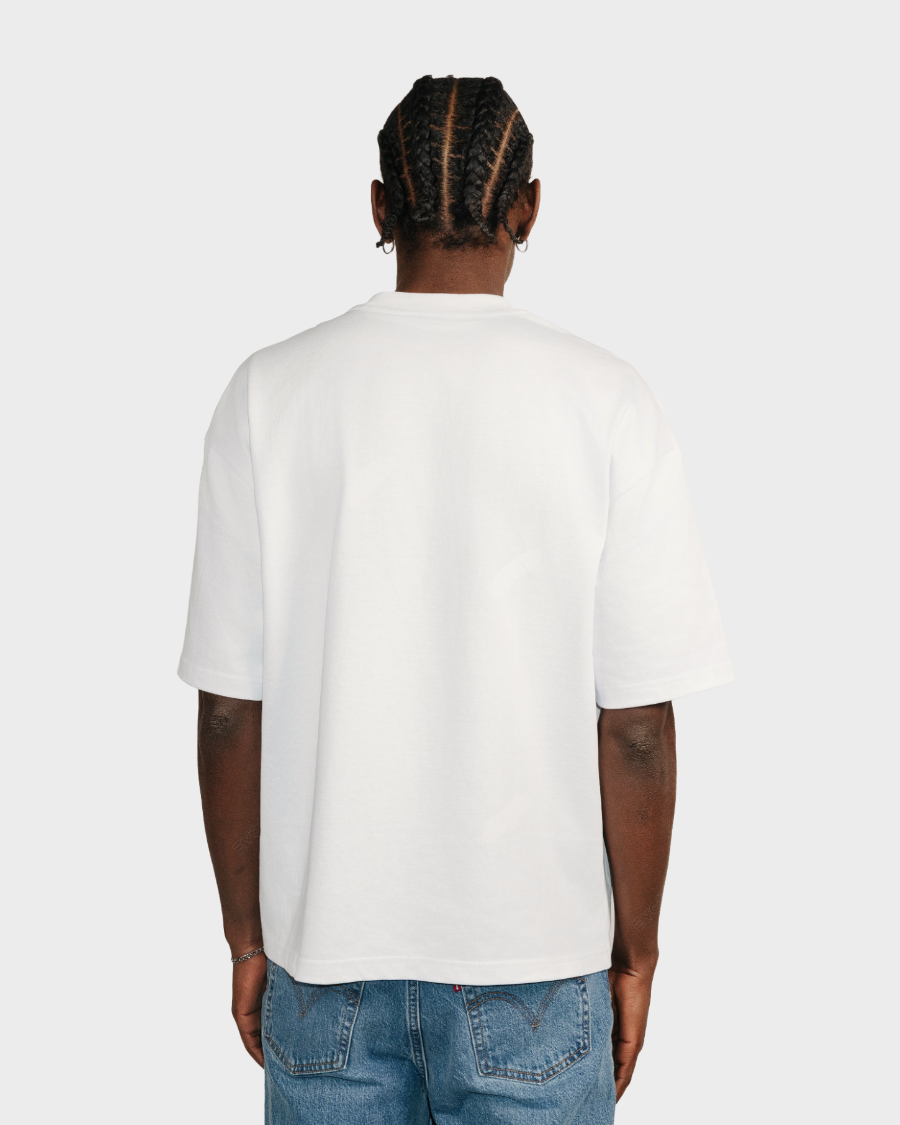 HEAVY BOX FIT T-SHIRT 'WHITE'
