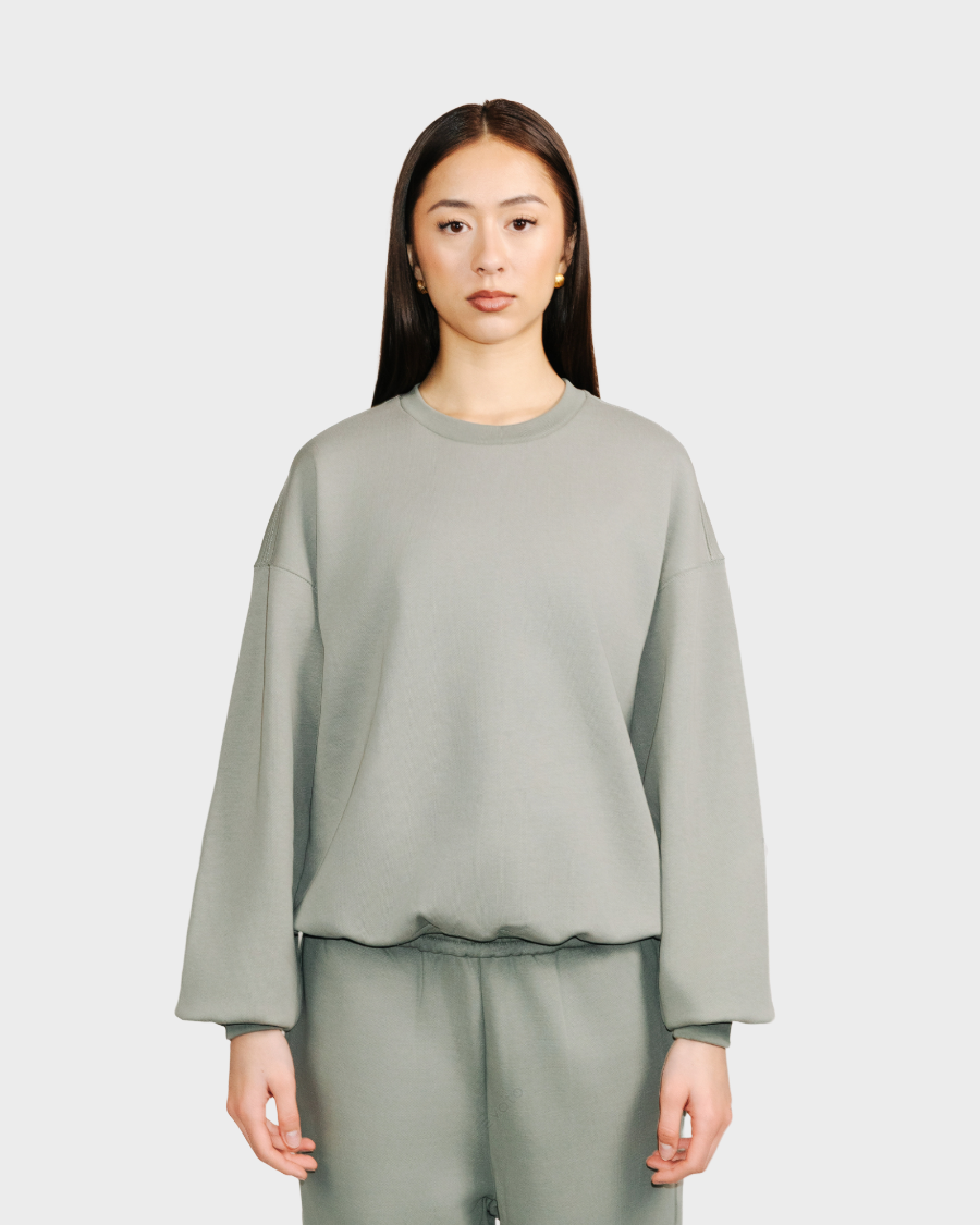 CREWNECK 'VINTAGE OLIVE'