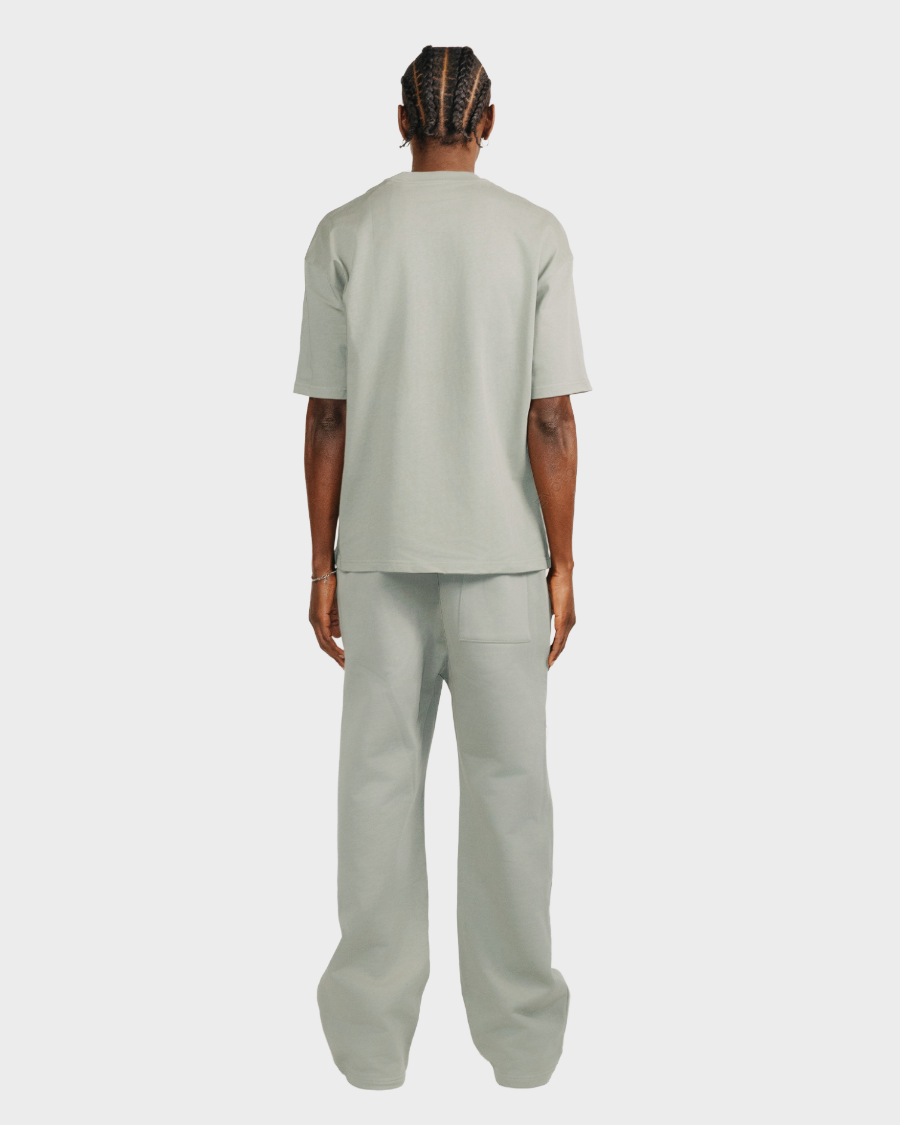 HEAVY BOX FIT T-SHIRT 'VINTAGE OLIVE'