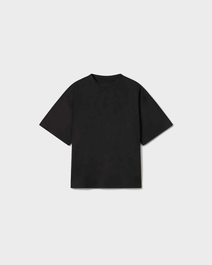 HEAVY BOX FIT T-SHIRT 'BLACK'