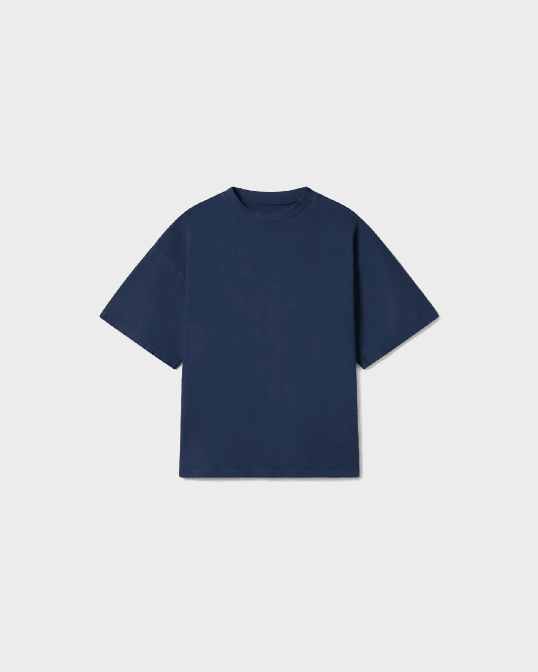 HEAVY BOX FIT T-SHIRT 'NAVY'
