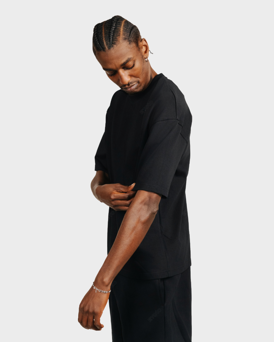 BOX FIT T-SHIRT 'BLACK'