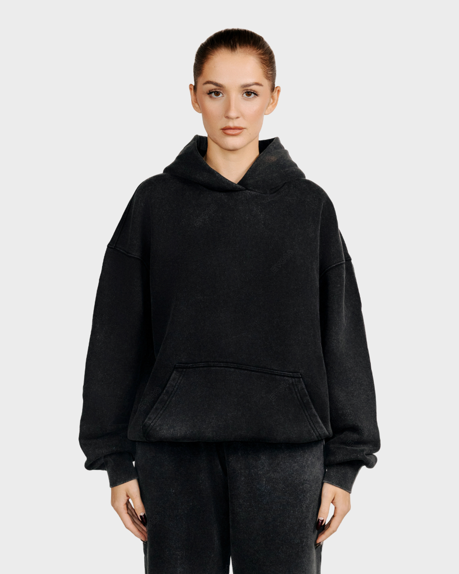 HOODIE 'VINTAGE BLACK'