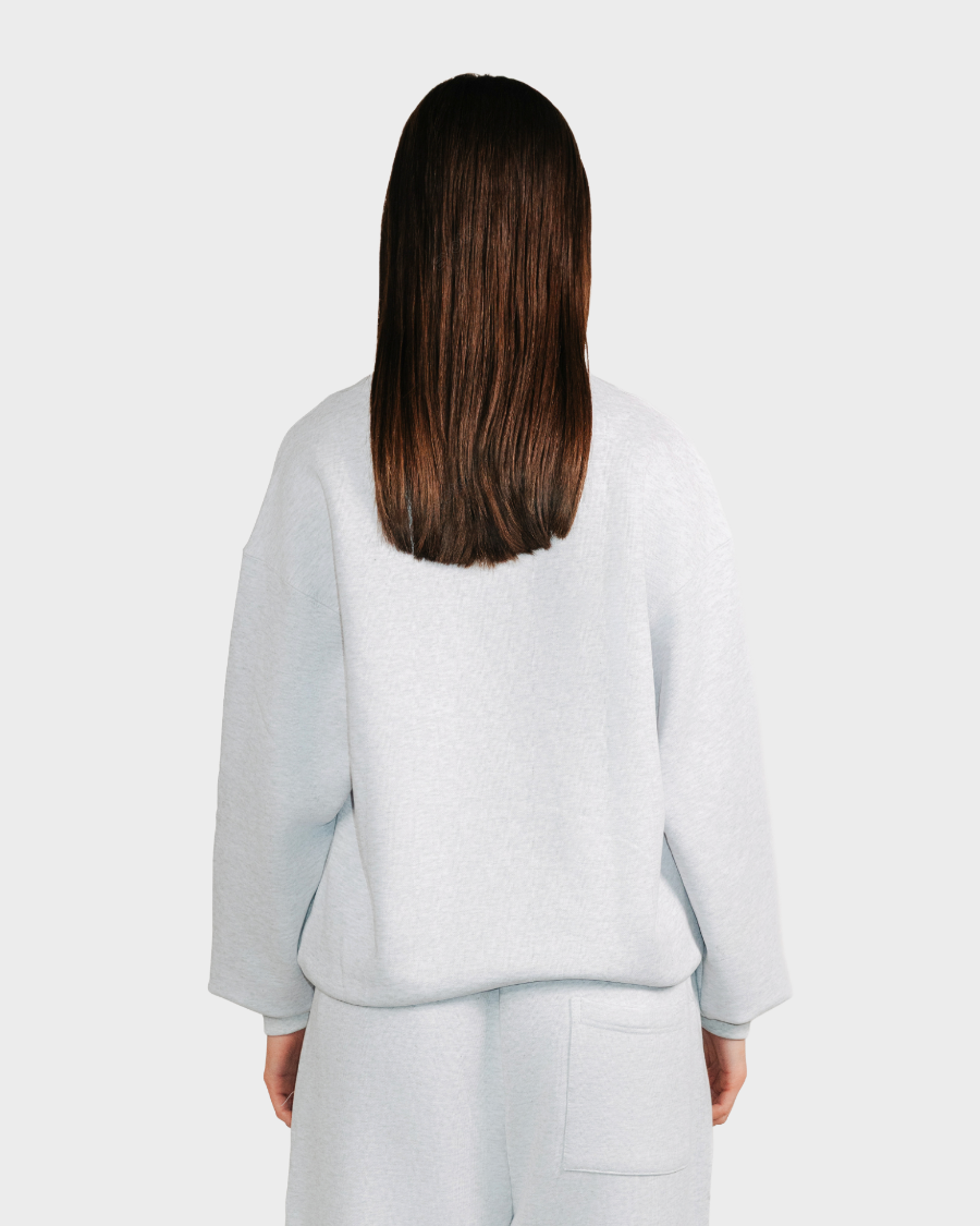 CREWNECK 'HEATHER GREY'