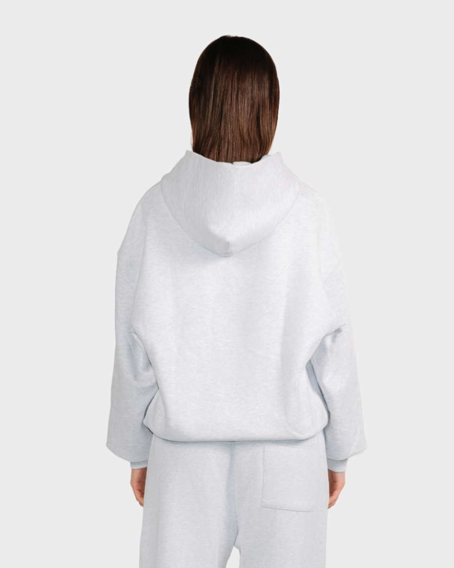 HOODIE 'HEATHER GREY'