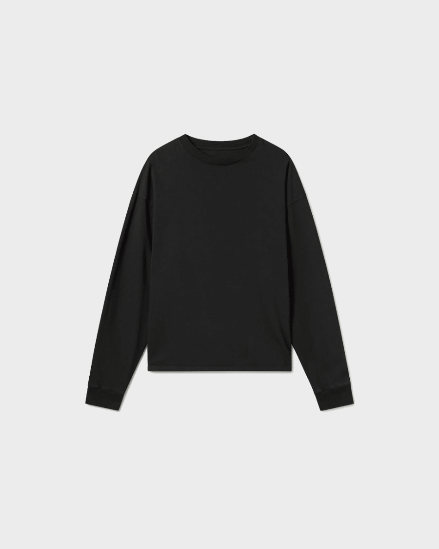 HEAVY LONG SLEEVE 'BLACK'